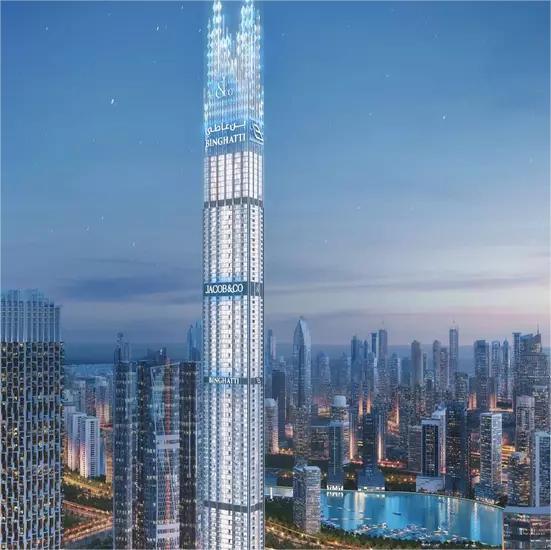 Burj Binghatti Jacob & Co residential property on propfynd